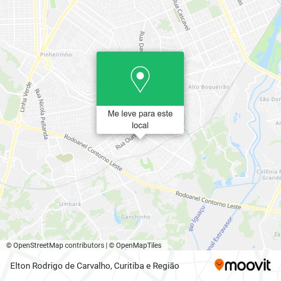 Elton Rodrigo de Carvalho mapa
