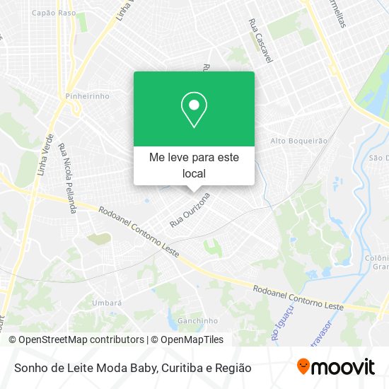Sonho de Leite Moda Baby mapa