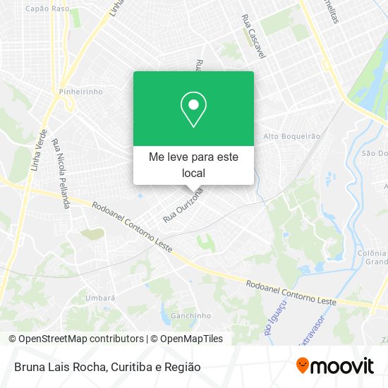 Bruna Lais Rocha mapa