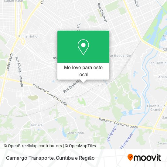 Camargo Transporte mapa