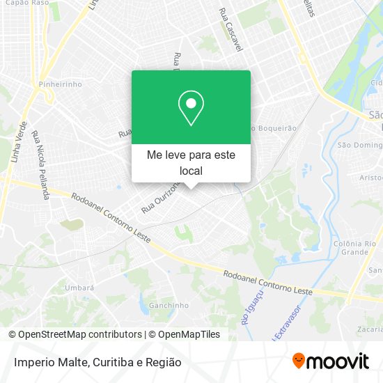 Imperio Malte mapa