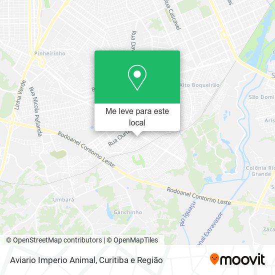 Aviario Imperio Animal mapa