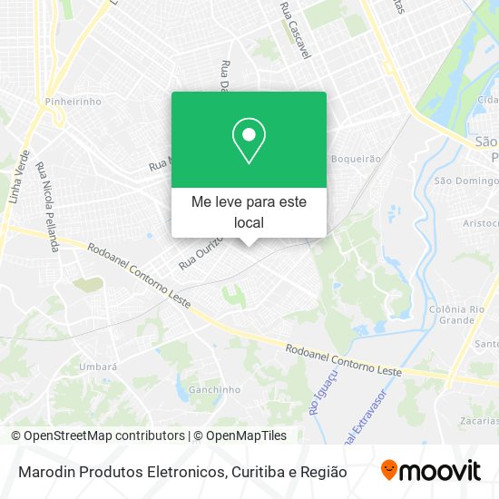 Marodin Produtos Eletronicos mapa