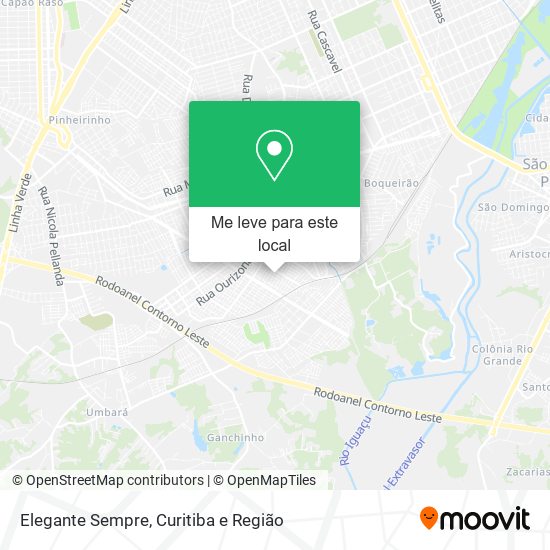 Elegante Sempre mapa
