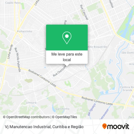 Vj Manutencao Industrial mapa