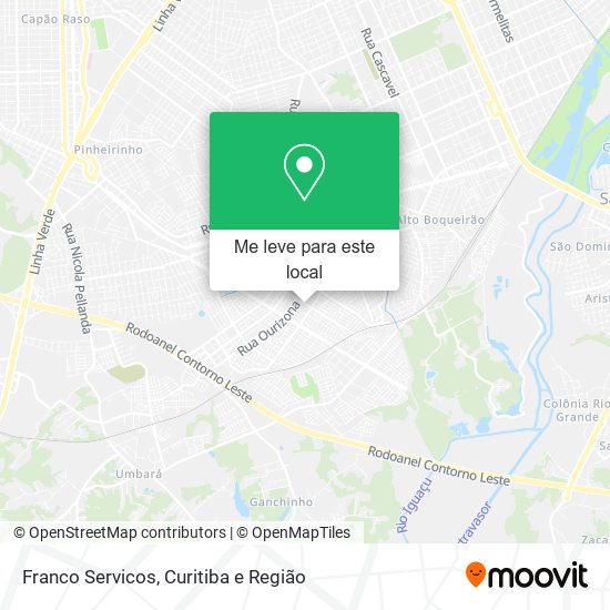 Franco Servicos mapa