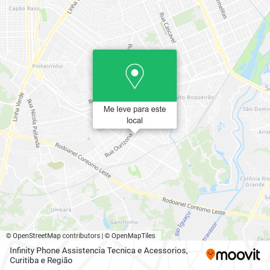 Infinity Phone Assistencia Tecnica e Acessorios mapa