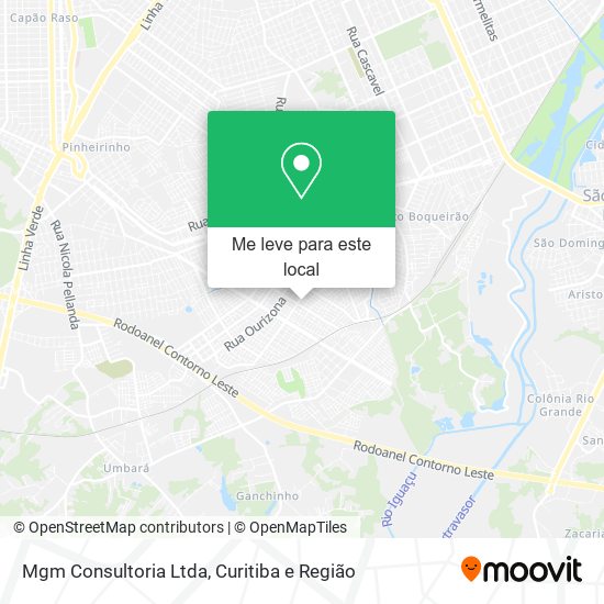 Mgm Consultoria Ltda mapa