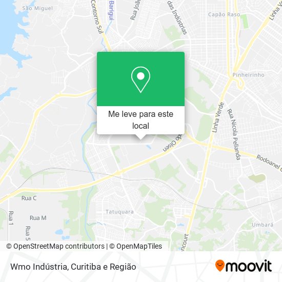 Wmo Indústria mapa