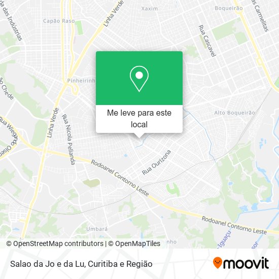Salao da Jo e da Lu mapa