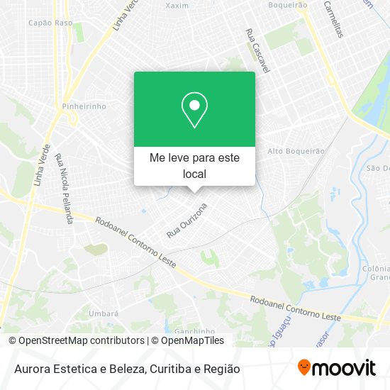 Aurora Estetica e Beleza mapa