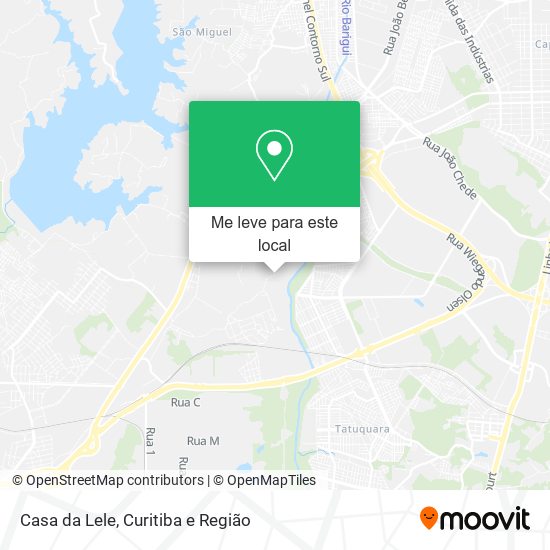 Casa da Lele mapa