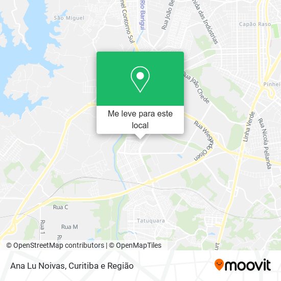Ana Lu Noivas mapa