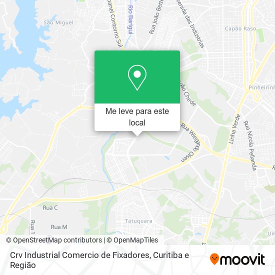 Crv Industrial Comercio de Fixadores mapa