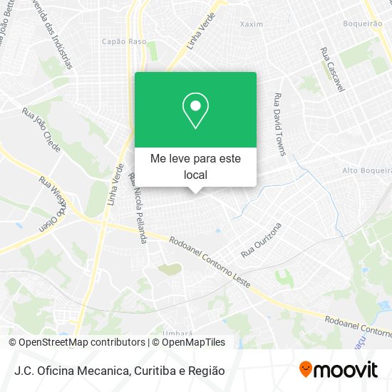 J.C. Oficina Mecanica mapa