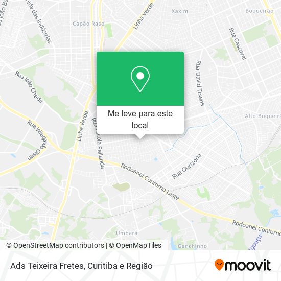 Ads Teixeira Fretes mapa