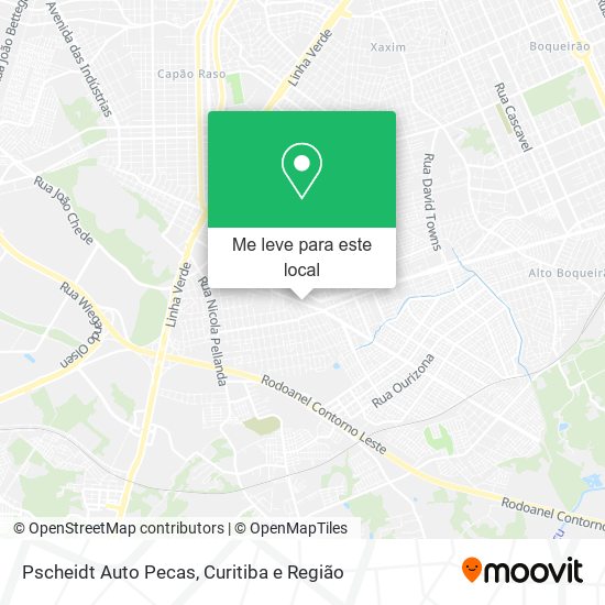 Pscheidt Auto Pecas mapa