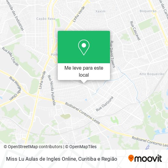 Miss Lu Aulas de Ingles Online mapa