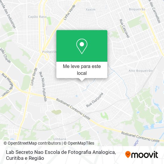 Lab Secreto Nao Escola de Fotografia Analogica mapa