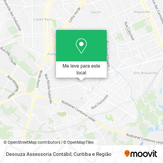 Desouza Assessoria Contábil mapa