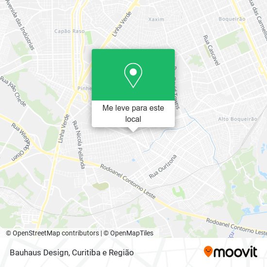 Bauhaus Design mapa