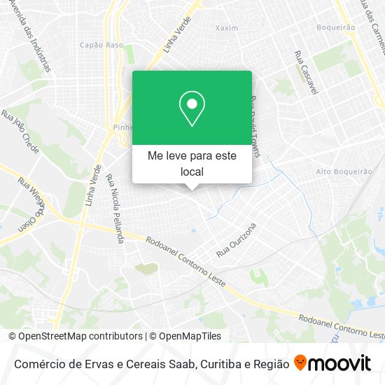 Comércio de Ervas e Cereais Saab mapa