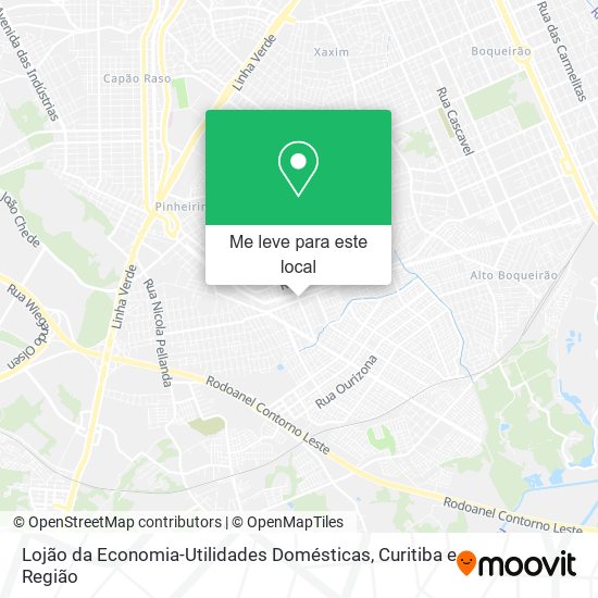 Lojão da Economia-Utilidades Domésticas mapa