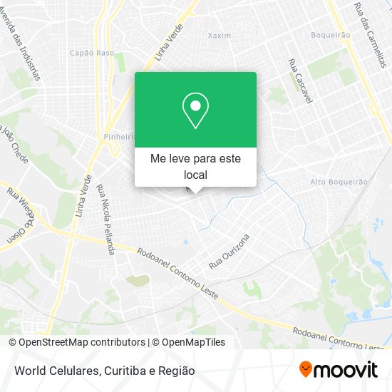 World Celulares mapa