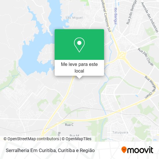 Serralheria Em Curitiba mapa