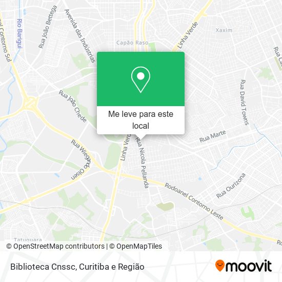 Biblioteca Cnssc mapa