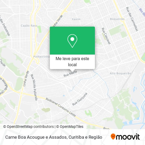 Carne Boa Acougue e Assados mapa