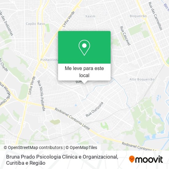 Bruna Prado Psicologia Clinica e Organizacional mapa