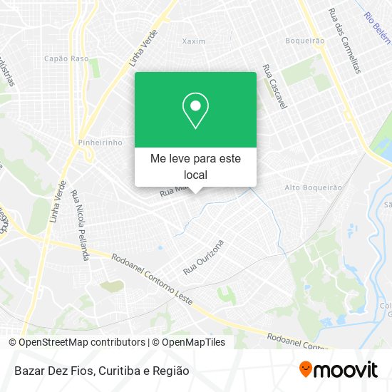 Bazar Dez Fios mapa