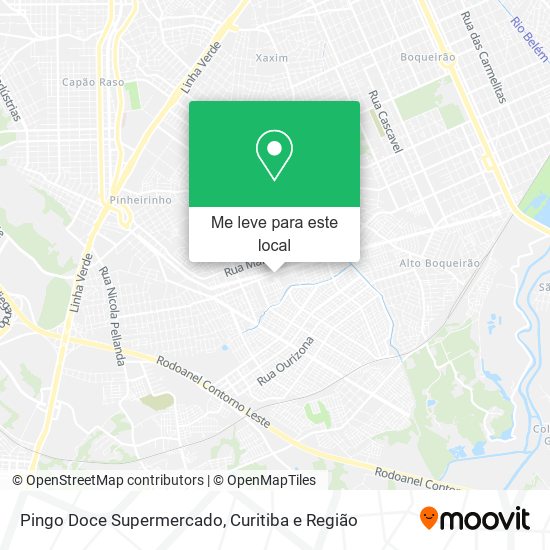 Pingo Doce Supermercado mapa