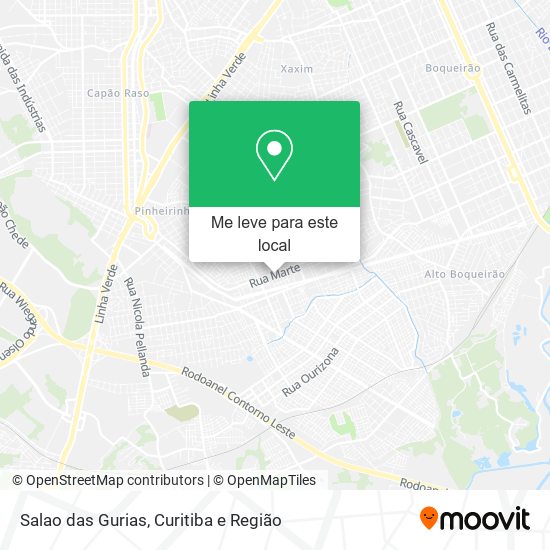 Salao das Gurias mapa