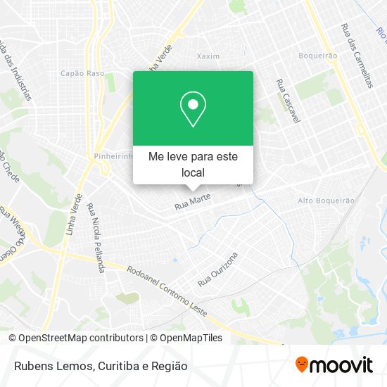 Rubens Lemos mapa
