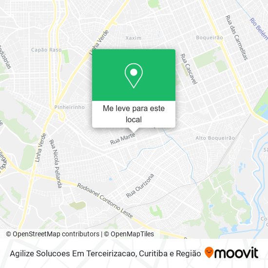 Agilize Solucoes Em Terceirizacao mapa