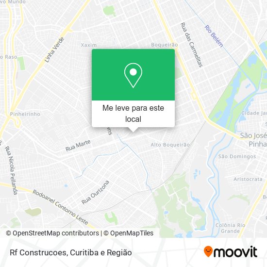 Rf Construcoes mapa