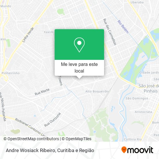 Andre Wosiack Ribeiro mapa