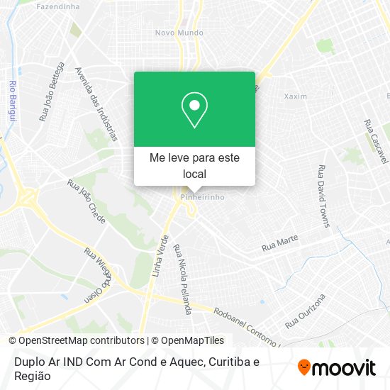 Duplo Ar IND Com Ar Cond e Aquec mapa