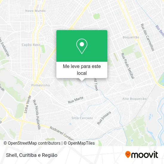 Shell mapa