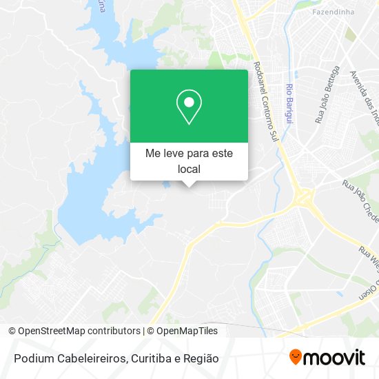 Podium Cabeleireiros mapa