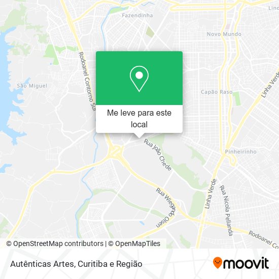 Autênticas Artes mapa