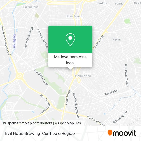 Evil Hops Brewing mapa