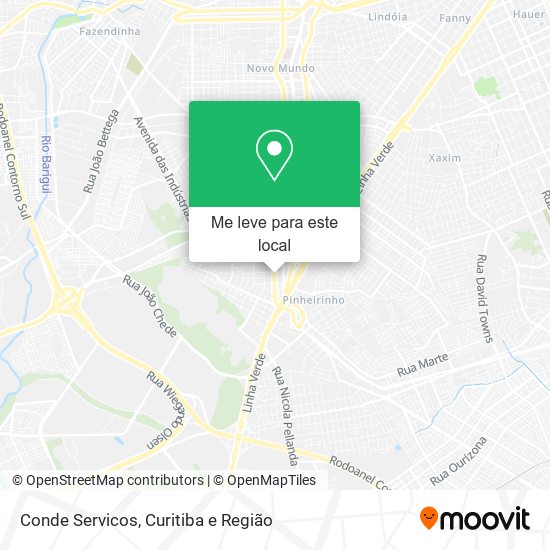 Conde Servicos mapa