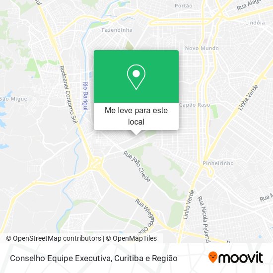Conselho Equipe Executiva mapa