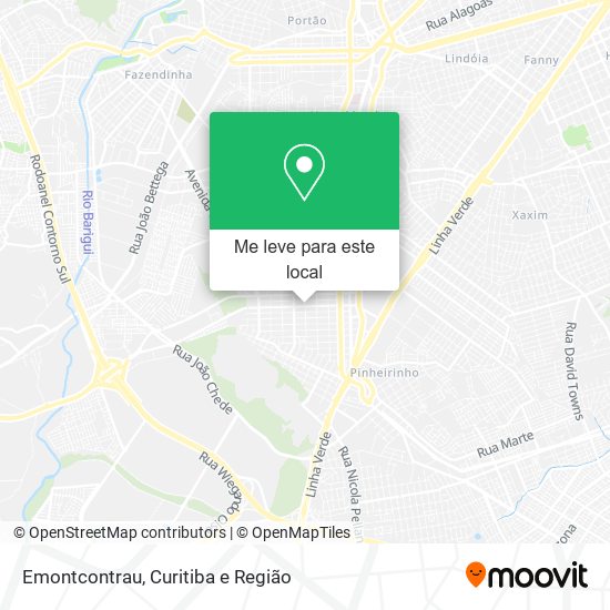 Emontcontrau mapa
