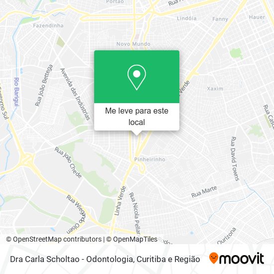 Dra Carla Scholtao - Odontologia mapa