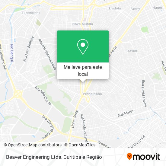 Beaver Engineering Ltda mapa