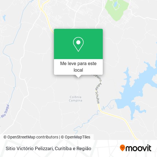 Sitio Victório Pelizzari mapa